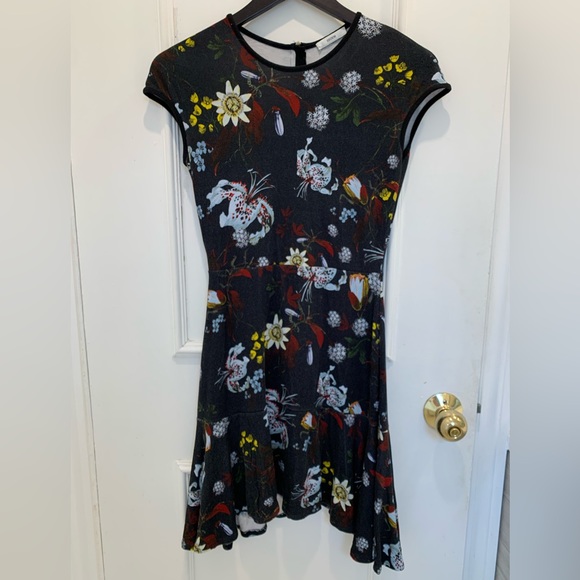 Erdem floral Darlina mini dress. Size 4 U.S. - Picture 1 of 6